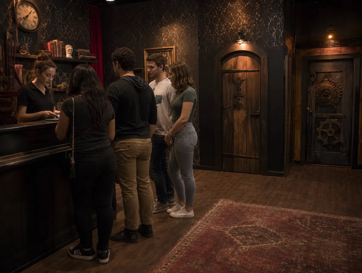 A escape room of the kind Pinpoint signs