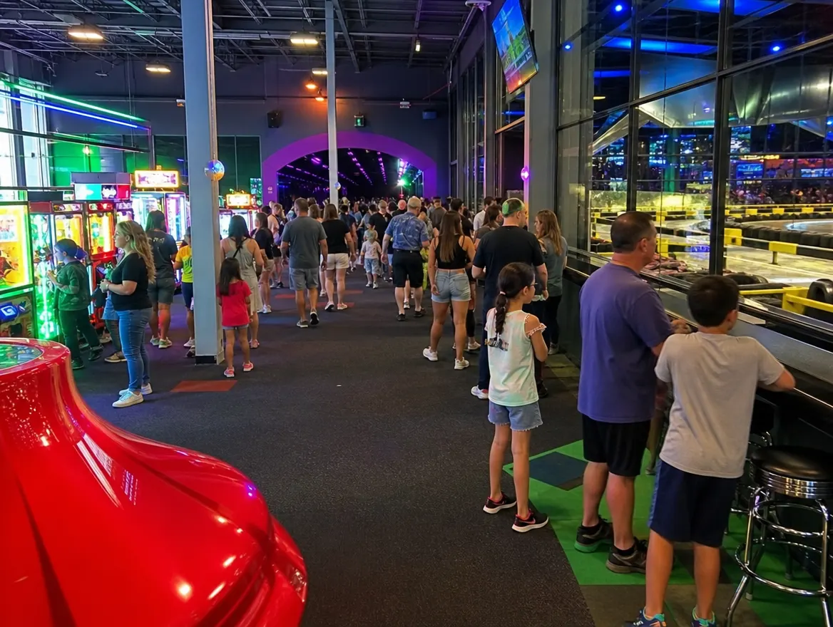A family entertainment center of the kind Pinpoint signs