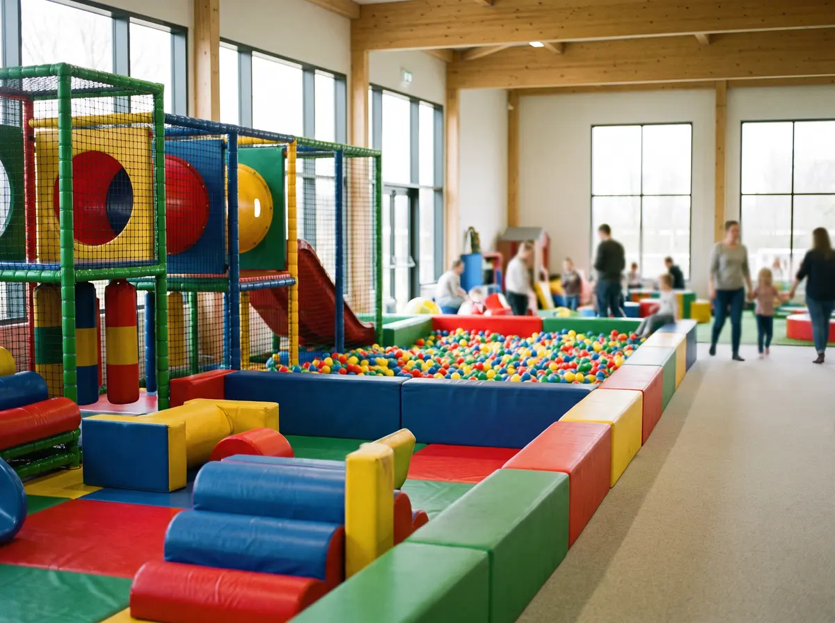 A indoor playground of the kind Pinpoint signs